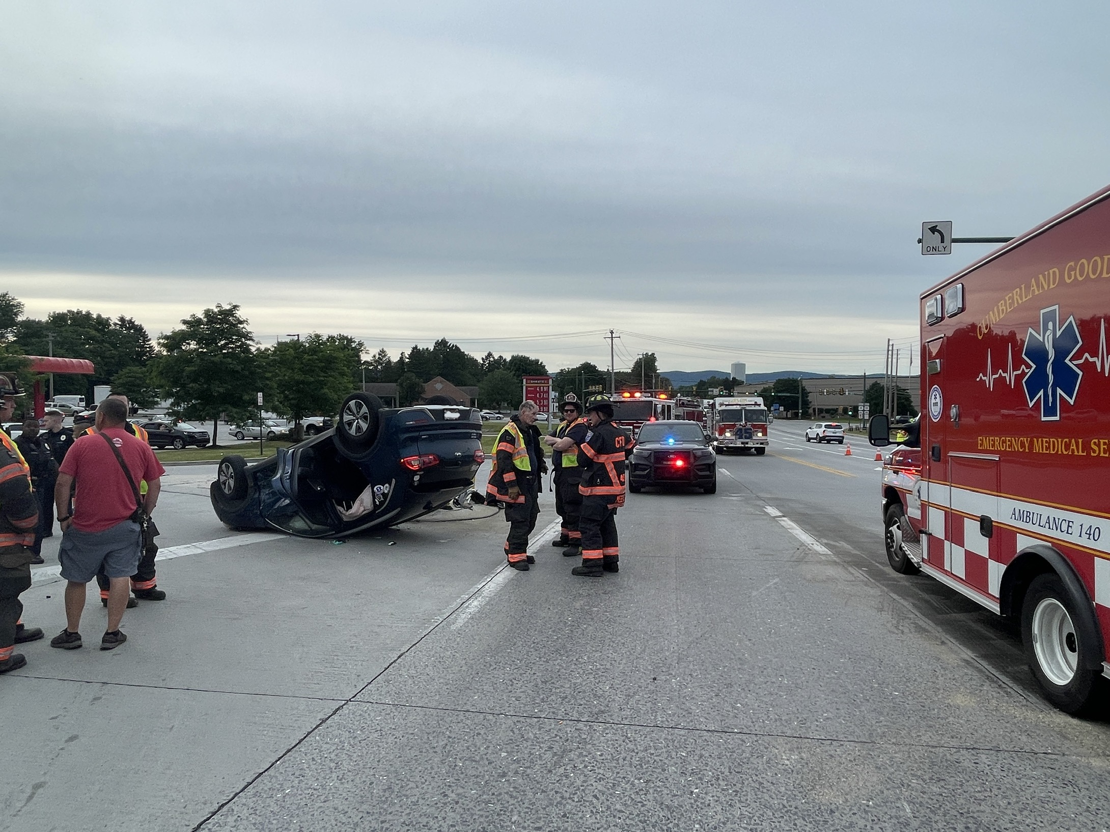 61022 Auto Accident Carlisle Fire and Rescue Services